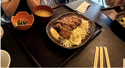 村民食堂の山賊焼きの画像
